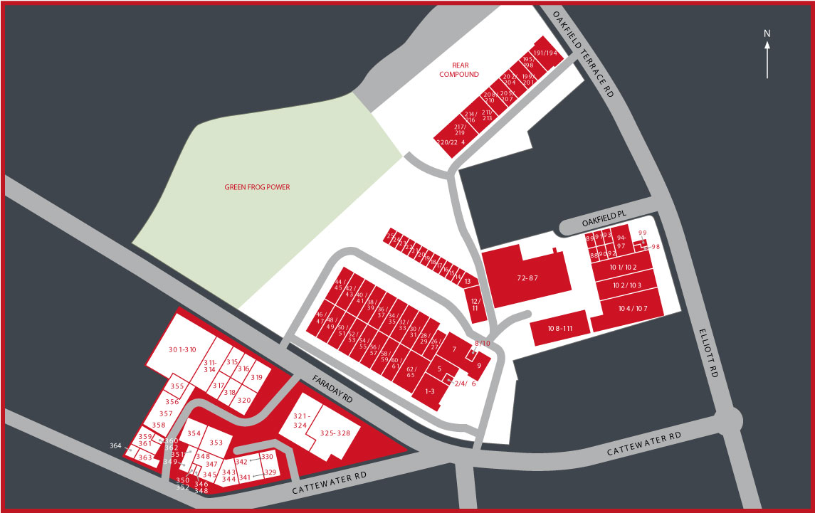 faraday mill site plan